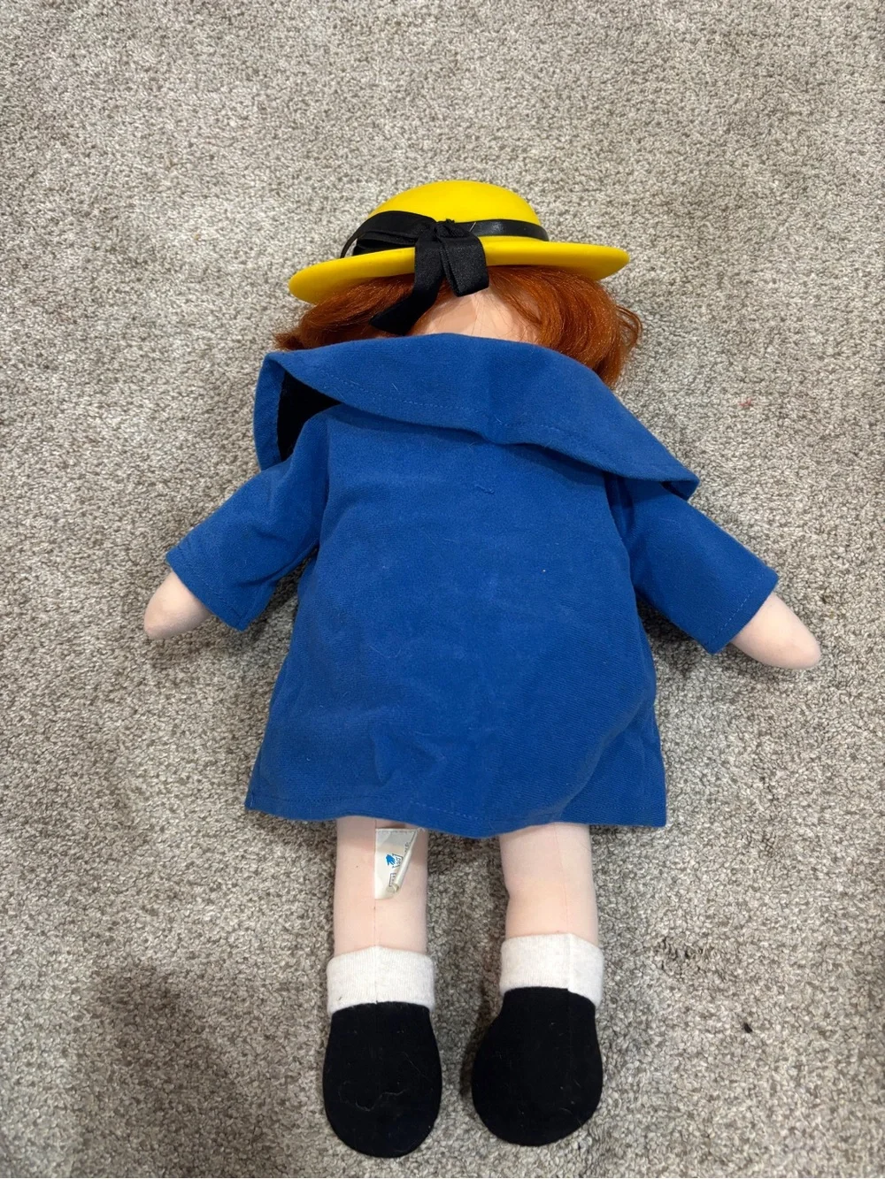 Madeline Talking French Doll School Uniform Hat Bonjour Interactive Plush Vinyl